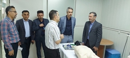 بازدید معاونت محترم توسعه مدیریت و منابع دانشگاه از مرکز مهارت های بالینی دانشگاه در تاریخ 1404.04.16 
